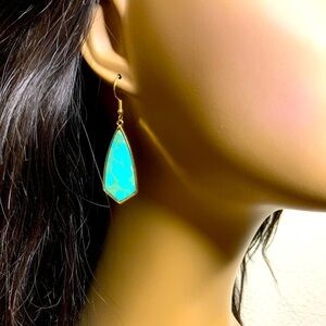 Stone Drop Earrings